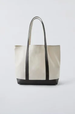 Niños ZARA 6 - 14 Años·Bolsos / Mochilas|6 - 14 Años·Bolsos / Mochilas<BOLSO SHOPPER COMBINADO