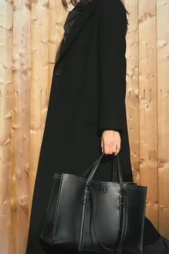 Discount BOLSO SHOPPER PESPUNTE Mujer Bolsos