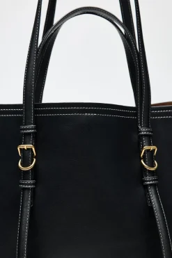 Discount BOLSO SHOPPER PESPUNTE Mujer Bolsos