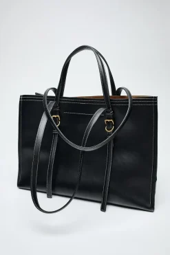 Discount BOLSO SHOPPER PESPUNTE Mujer Bolsos