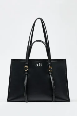 Discount BOLSO SHOPPER PESPUNTE Mujer Bolsos