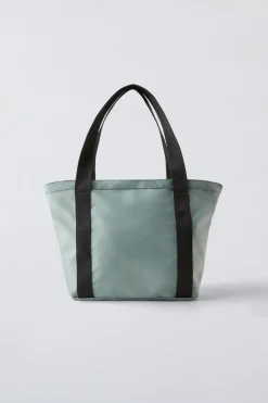 Niños ZARA 6 - 14 Años·Bolsos / Mochilas<BOLSO SHOPPER TEJIDO