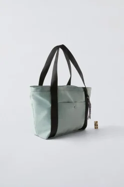 Niños ZARA 6 - 14 Años·Bolsos / Mochilas<BOLSO SHOPPER TEJIDO