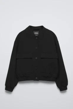 Niños ZARA 6 - 14 Años·Abrigos<BOMBER BOLSILLOS