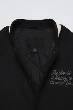 Niños ZARA 6 - 14 Años·Abrigos|6 - 14 Años·Deporte / Chándal<BOMBER COMBINADA EFECTO PIEL