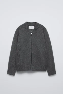 Niños ZARA 6 - 14 Años·Punto<BOMBER CREMALLERA PUNTO CON LANA
