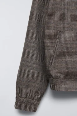 Niños ZARA 6 - 14 Años·Abrigos|6 - 14 Años·Total Look<BOMBER CUADROS