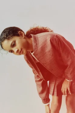 Niños ZARA 6 - 14 Años·Abrigos|6 - 14 Años·Total Look<BOMBER CUADROS