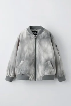 Niños ZARA 6 - 14 Años·Abrigos<BOMBER NYLON TIE DYE