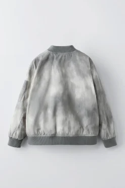 Niños ZARA 6 - 14 Años·Abrigos<BOMBER NYLON TIE DYE