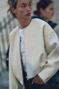 Outlet BOMBER SOFT ABULLONADA Mujer Chaquetas / Cazadoras