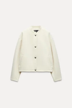 Clearance BOMBER SOFT BOTÓN DORADO Mujer Chaquetas / Cazadoras