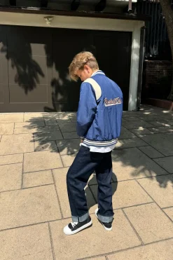 Niños ZARA 6 - 14 Años·Abrigos<BOMBER TEXTO BORDADO