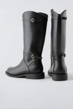 Niños ZARA 6 - 14 Años·Zapatos<BOTA ALTA SOFT