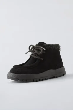 Niños ZARA 1½ - 6 Años·Zapatos|1½ - 6 Años·Zapatos<BOTA BORDÓN PIEL