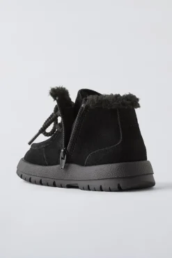 Niños ZARA 1½ - 6 Años·Zapatos|1½ - 6 Años·Zapatos<BOTA BORDÓN PIEL