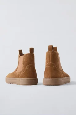 Niños ZARA 6 - 14 Años·Zapatos|6 - 14 Años·Zapatos<BOTA CHELSEA PIEL