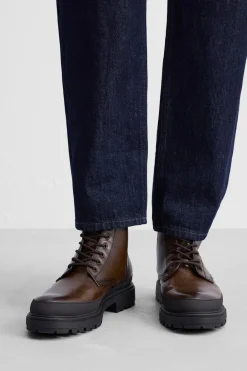 Hot BOTA CORDONES PISO TRACK Hombre Zapatos