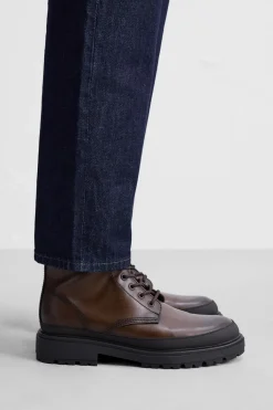 Hot BOTA CORDONES PISO TRACK Hombre Zapatos