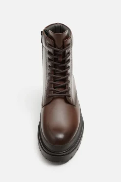 Hot BOTA CORDONES PISO TRACK Hombre Zapatos