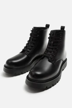 Outlet BOTA CORDONES VOLUMEN Hombre Zapatos