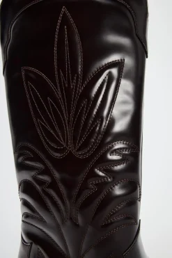 Discount BOTA COWBOY BORDADOS Mujer Zapatos