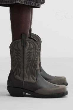 Sale BOTA COWBOY PESPUNTES Hombre Zapatos