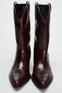 Online BOTA COWBOY PIEL Mujer Zapatos