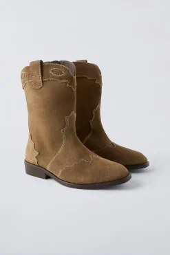 Niños ZARA 6 - 14 Años·Zapatos<BOTA COWBOY SERRAJE