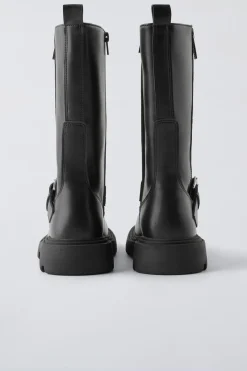 Niños ZARA 6 - 14 Años·Zapatos<BOTA CREMALLERA LATERAL