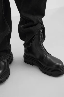 Discount BOTA CREMALLERA VOLUMEN Hombre Zapatos