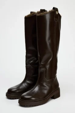 Clearance BOTA DETALLE METÁLICO PIEL Mujer Zapatos