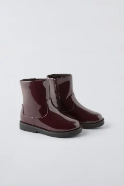 Niños ZARA 1½ - 6 Años·Zapatos<BOTA EFECTO ACHAROLADO