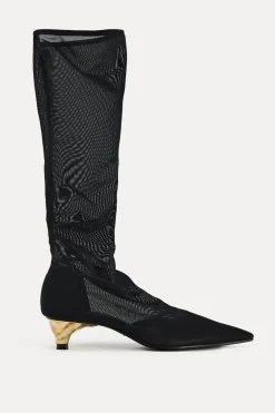 Outlet BOTA EFECTO MESH TACÓN Mujer Zapatos