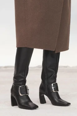 Clearance BOTA MAXI HEBILLA PIEL LIMITED EDITION Mujer Zapatos