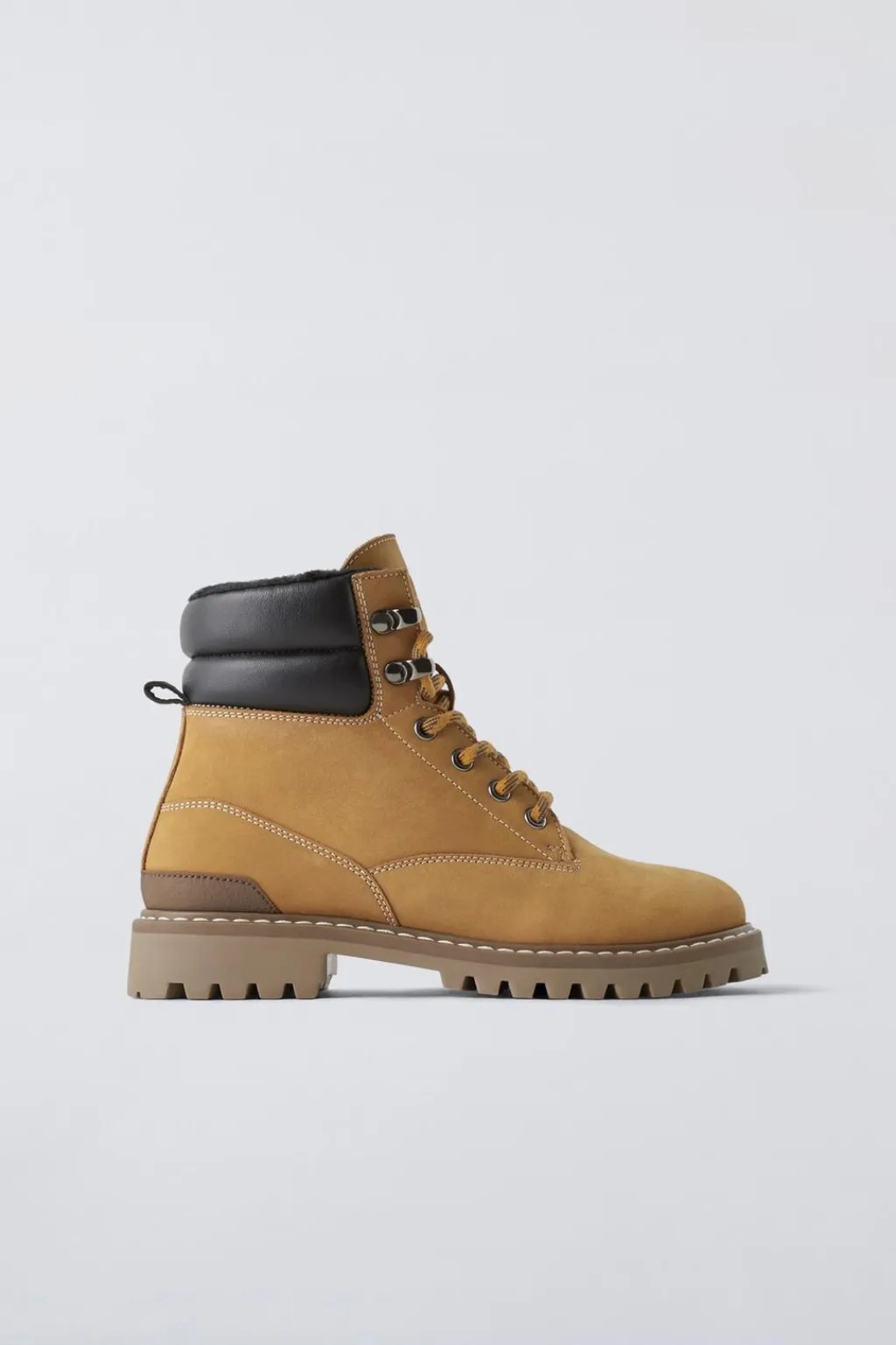 Niños ZARA 6 - 14 Años·Zapatos|6 - 14 Años·Zapatos<BOTA MONTAÑA PIEL