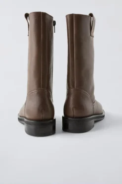 Niños ZARA 6 - 14 Años·Zapatos<BOTA PIEL