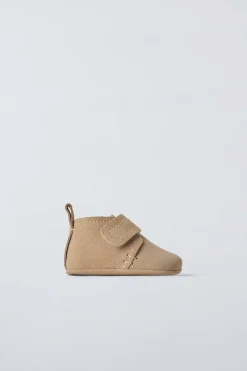 Niños ZARA 0 - 6 Meses·Patucos<BOTA PIEL
