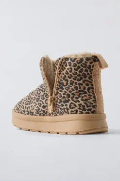 Niños ZARA 1½ - 6 Años·Zapatos<BOTA PIEL ANIMAL PRINT