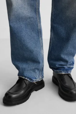 Sale BOTA PIEL CORDONES Hombre Zapatos