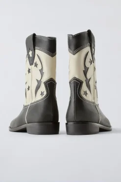 Niños ZARA 6 - 14 Años·Zapatos<BOTA PIEL COWBOY