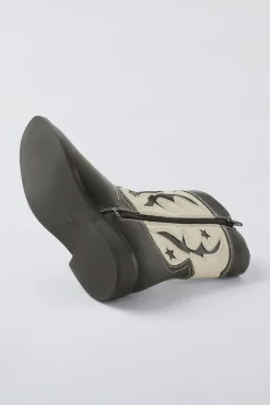 Niños ZARA 6 - 14 Años·Zapatos<BOTA PIEL COWBOY