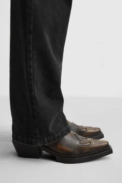 Sale BOTA PIEL COWBOY Hombre Zapatos