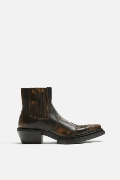 Sale BOTA PIEL COWBOY Hombre Zapatos