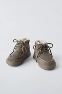 Niños ZARA 1½ - 6 Años·Zapatos|1½ - 6 Años·Zapatos<BOTA PIEL FORRADA