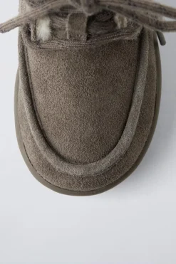 Niños ZARA 1½ - 6 Años·Zapatos|1½ - 6 Años·Zapatos<BOTA PIEL FORRADA