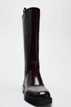 Hot BOTA PLANA Mujer Zapatos