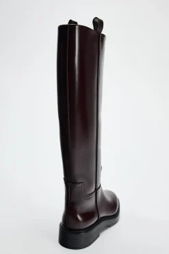 Hot BOTA PLANA Mujer Zapatos