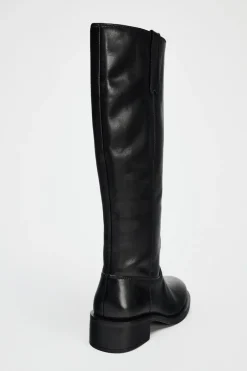 Discount BOTA PLANA PIEL TIRADORES Mujer Zapatos