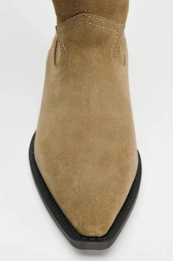 Online BOTA PLANA XL COWBOY SERRAJE Mujer Zapatos